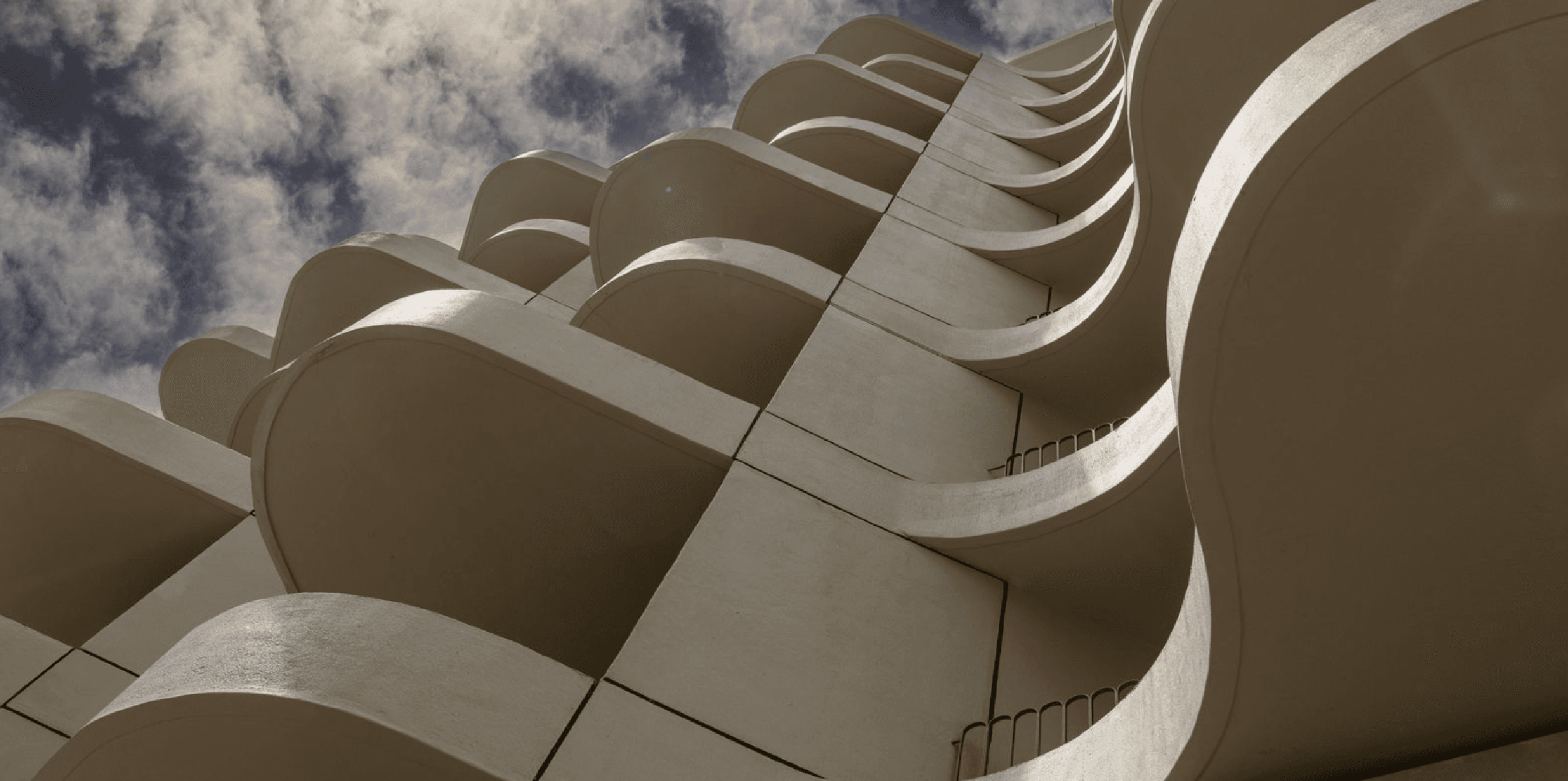 Exterior view from street level