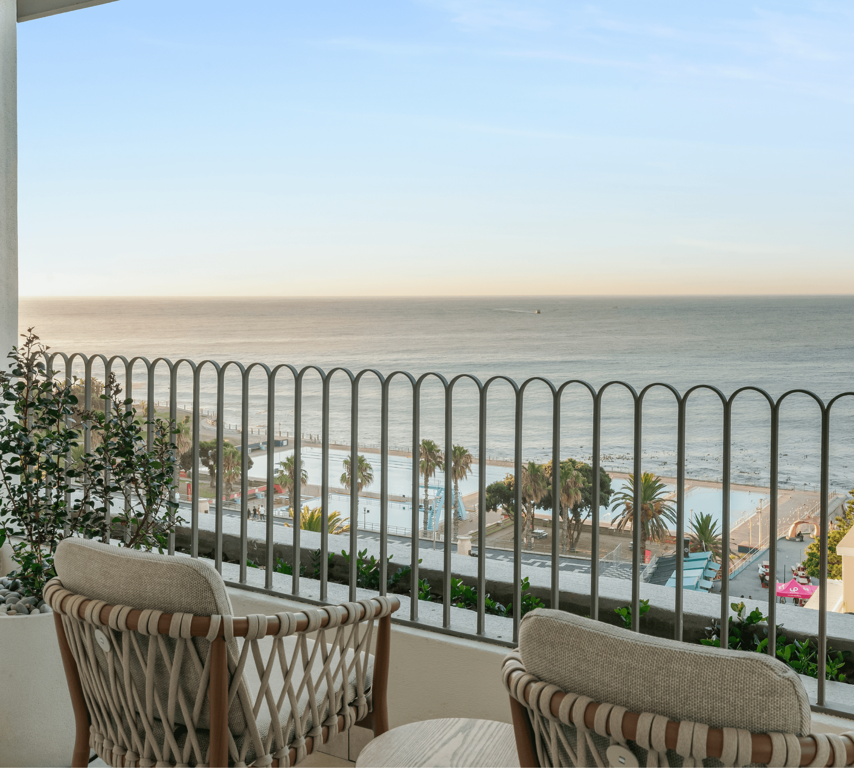 Classic Sea-Facing Room patio view