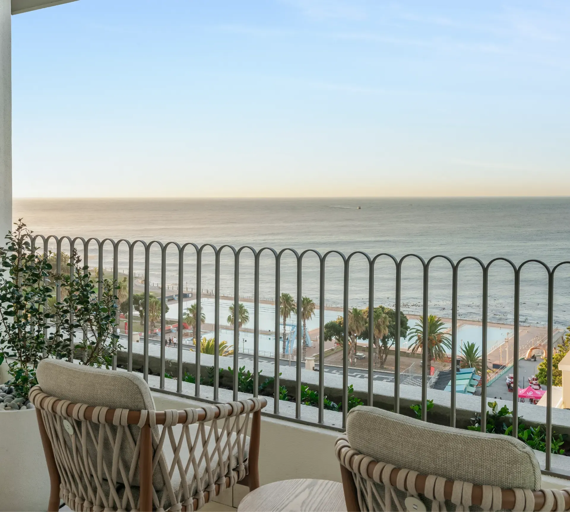 Classic Sea-Facing Room patio view