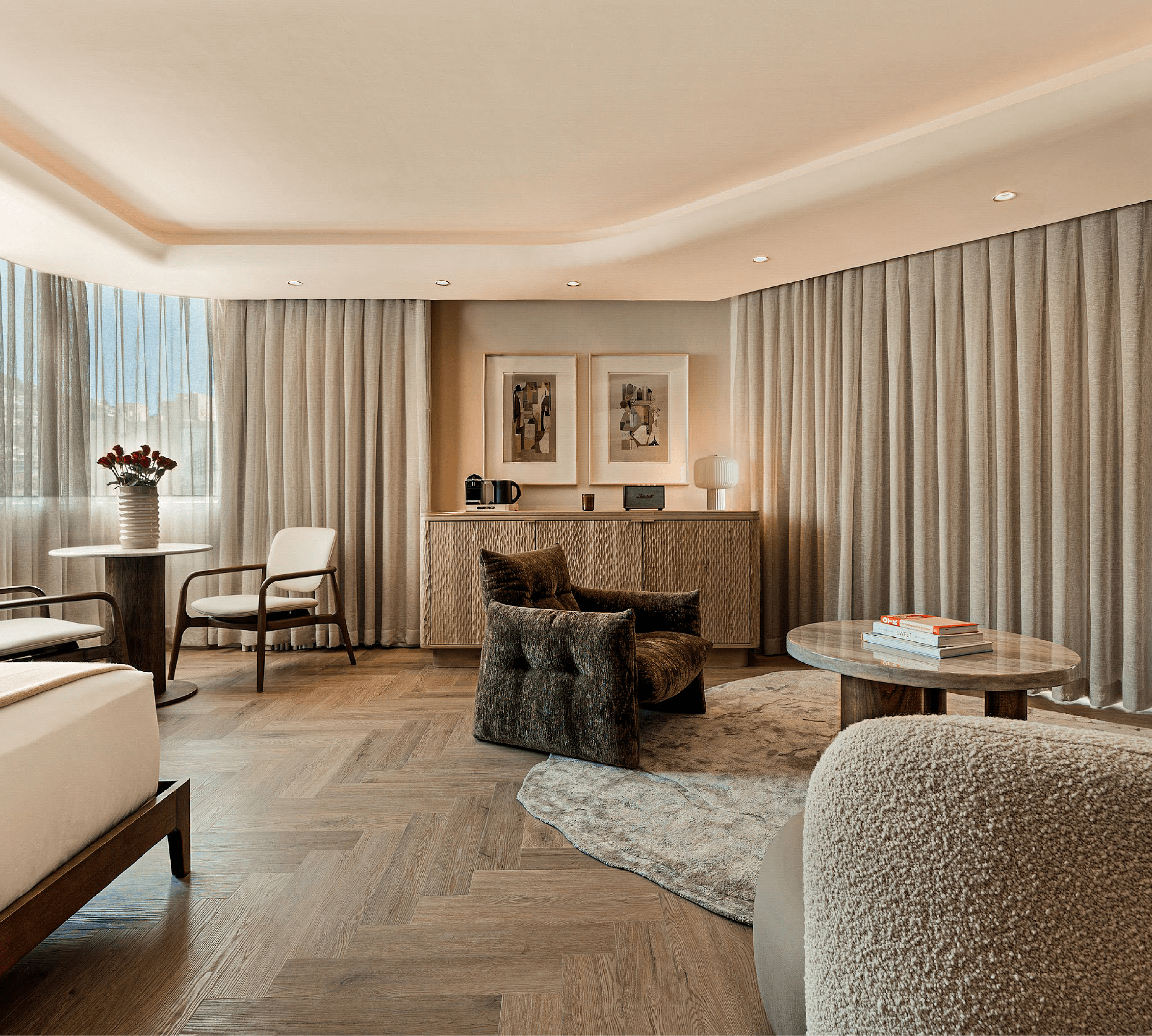 Sea-facing Suite door view