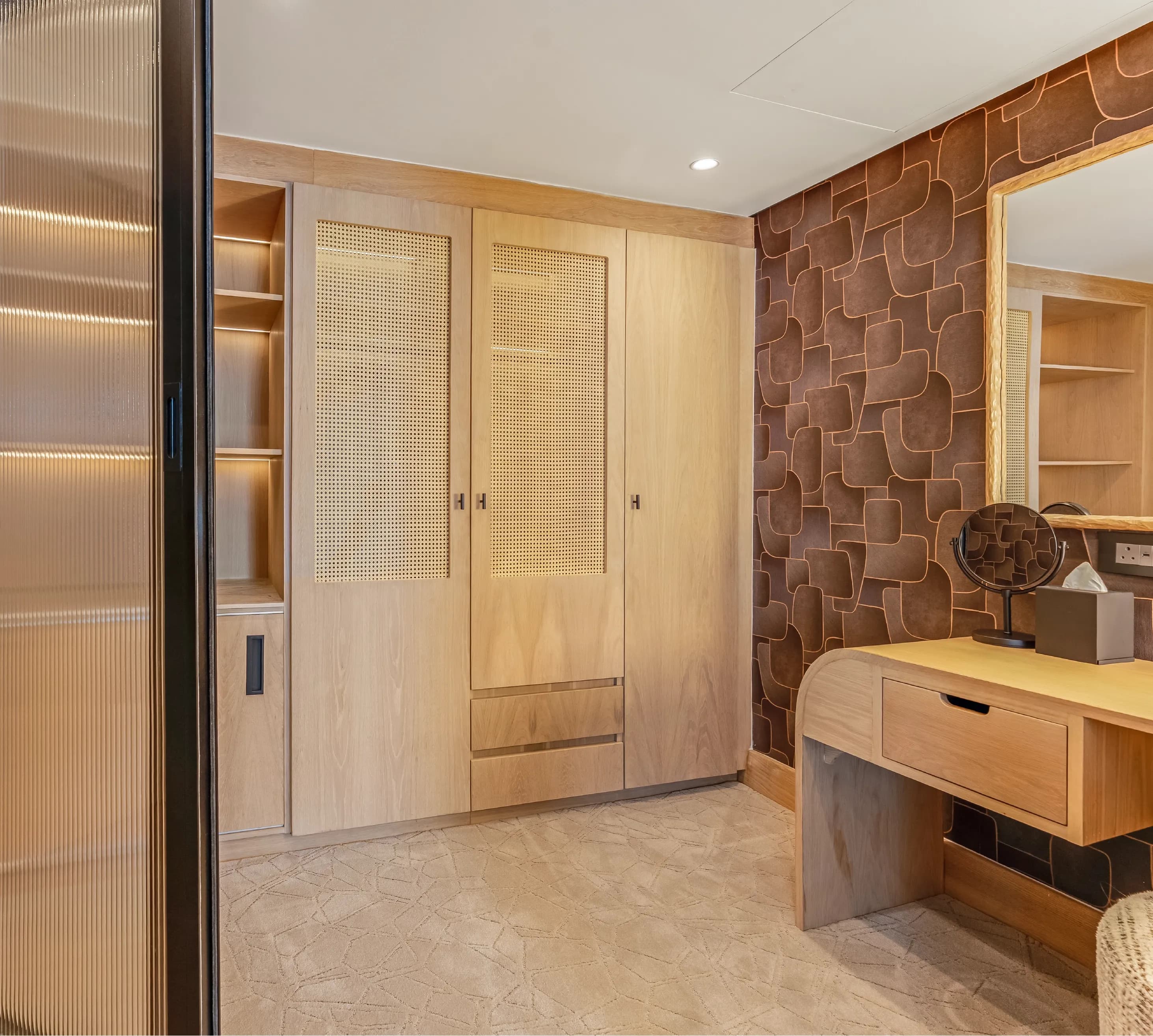 Sea-facing Suite dressing room