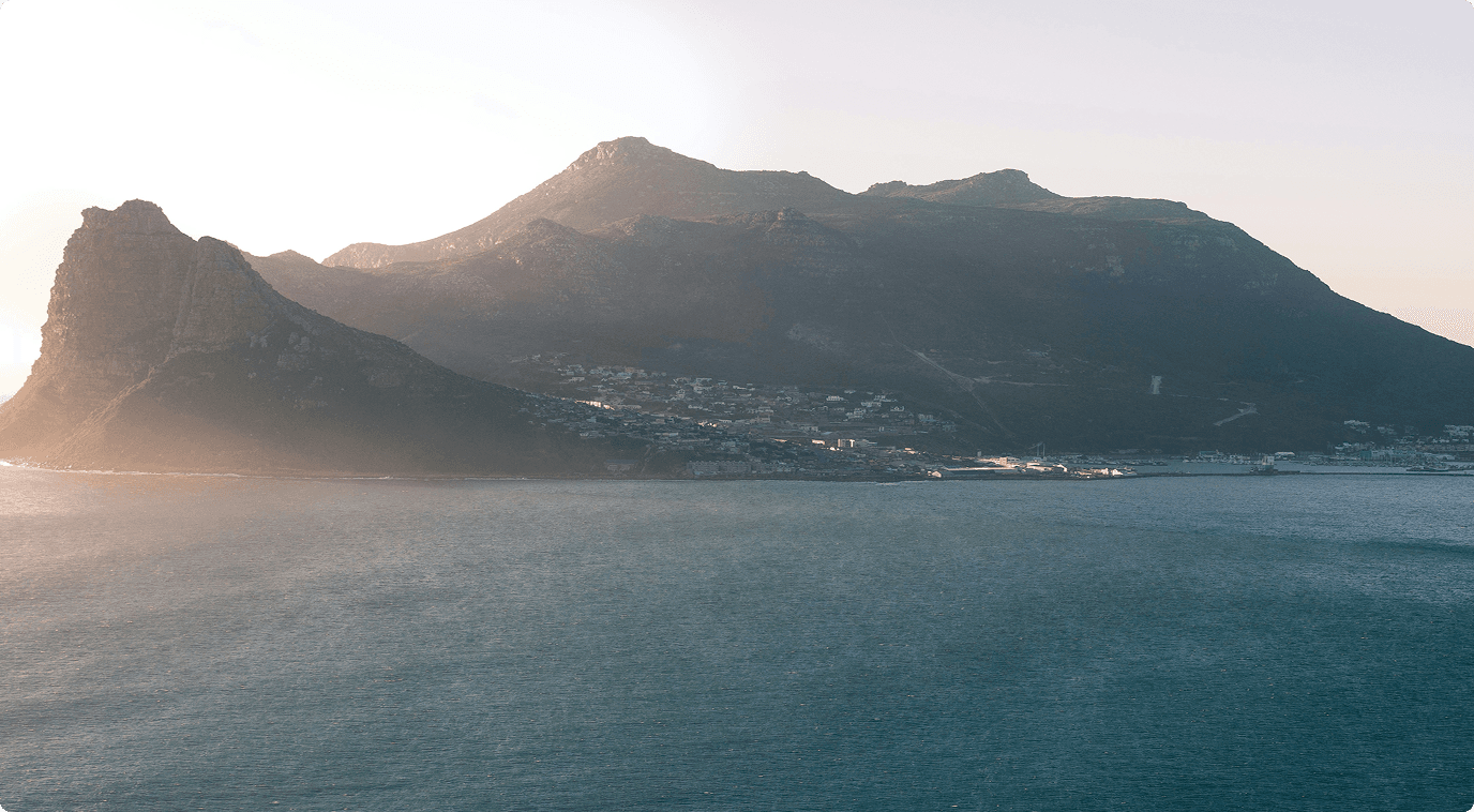 Mountain and sea