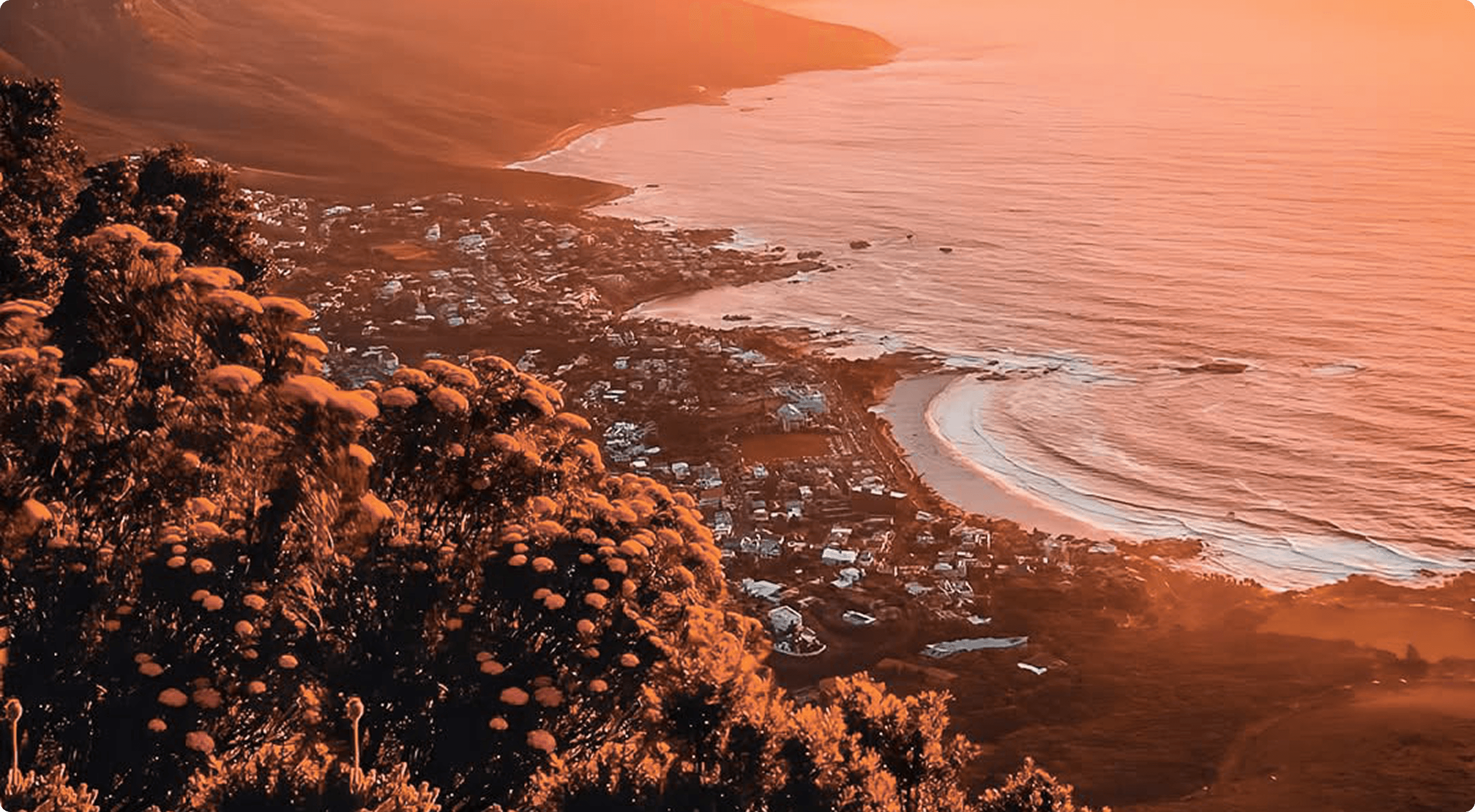 Sunsets in Cape Town